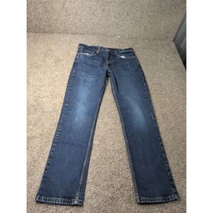 Levis 511 Slim Fit Mens Jeans 34x30 Dark Wash Blue Denim 04511-4534